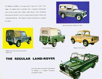 Catalog land rover